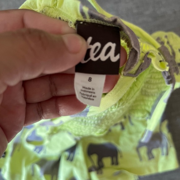 Tea Collection Elephant Print One Piece - Picture 3 of 7